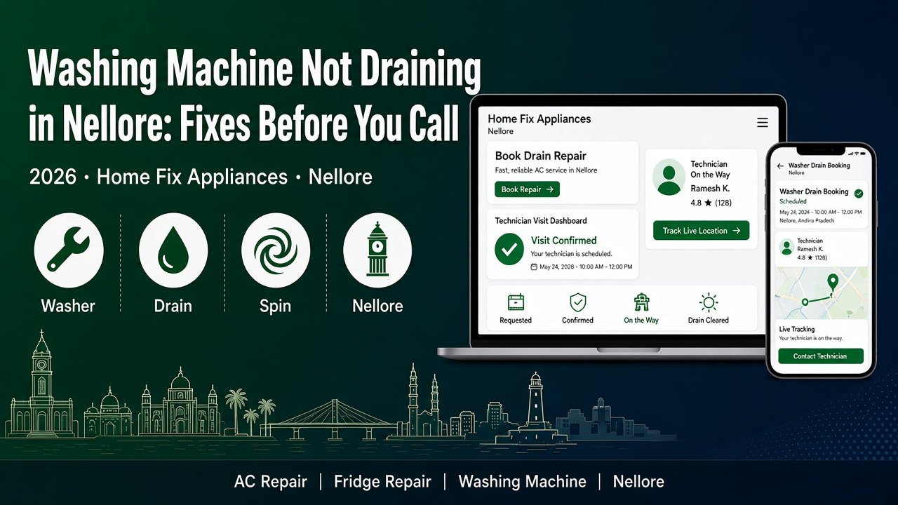 washing machine not draining Nellore — Home Fix Appliances Nellore blog 2026
